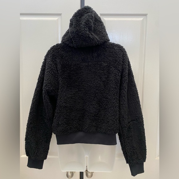 NEW wTag-LULULEMON Black Oh So Sherpa Half Zip 6 - Picture 3 of 3